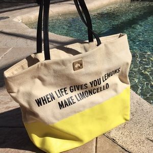 Canvas Kate Spade bag